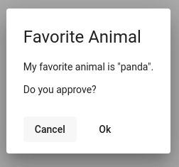 Dialog screenshot